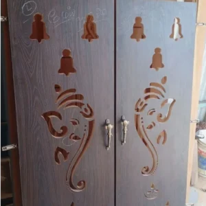CNC Ganesh with diya and bell