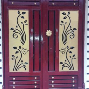CNC Door Jali Cut Design