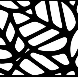 CNC Leaf Jali Cutting Design