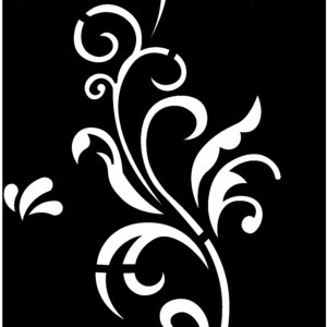 CNC Design Curl Design For Gate