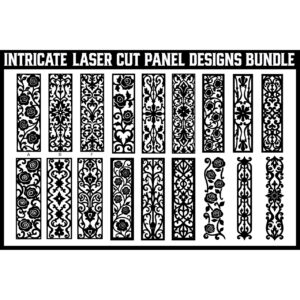 Intricate Ornamental Laser Cut Panel