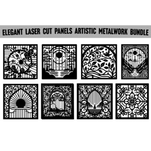 Nature & Floral Decorative Panel Bundle