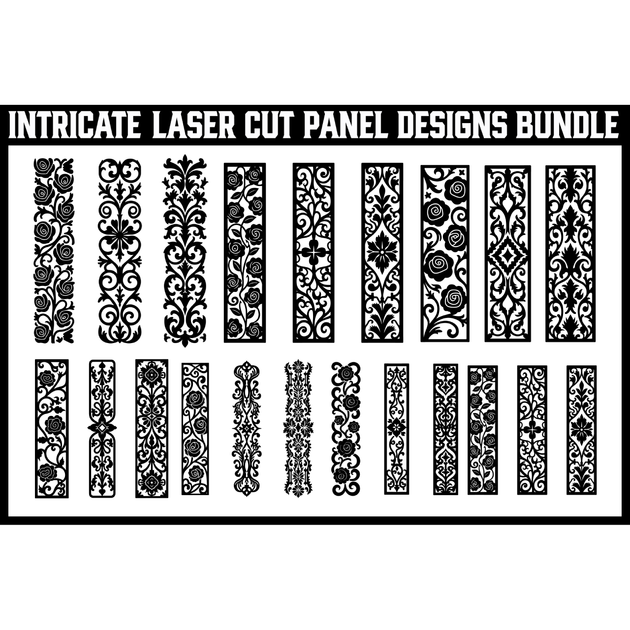 Intricate Lasercut desgin new panel