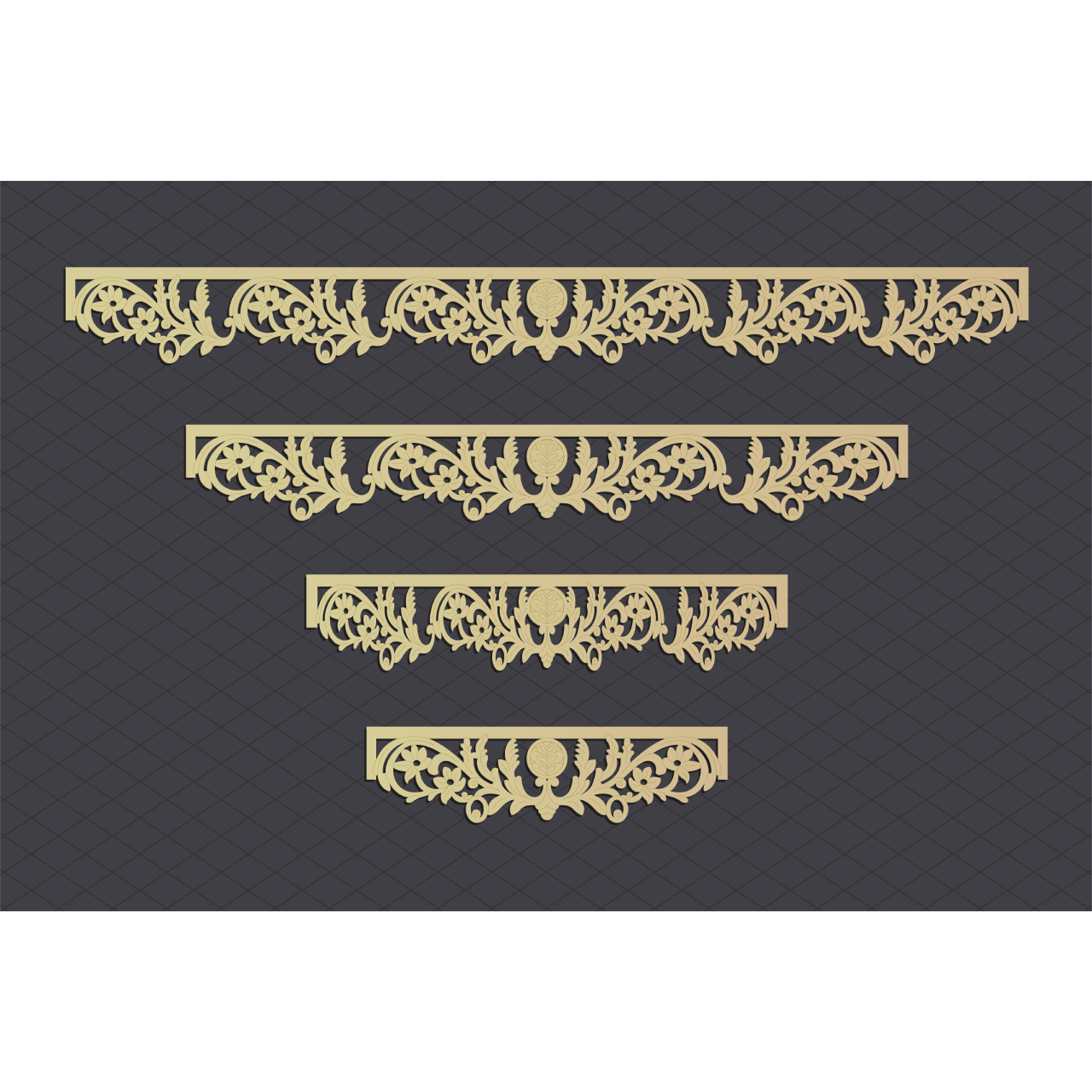 Ornamental Scroll Border