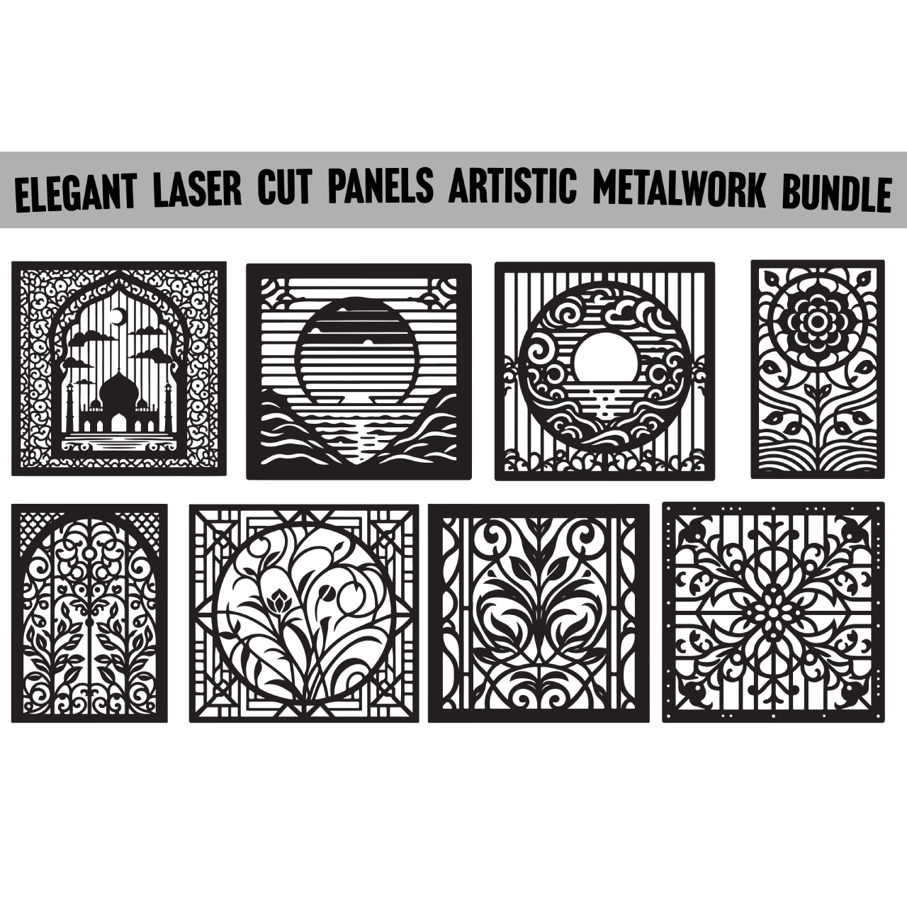 Islamic Pattern Designs for CNC