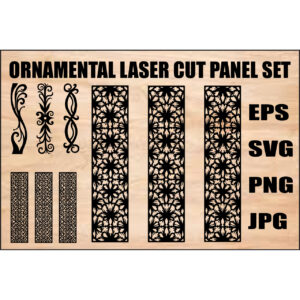 Art design & ornamental lasercut panel