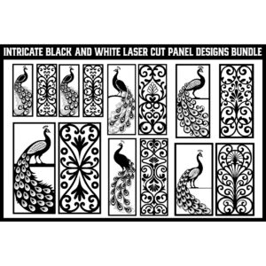 Peacock style Lasercut Set