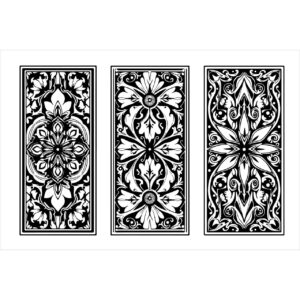 Classic Floral Scroll CNC Panel