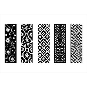 Stylish Partition CNC Design Collection