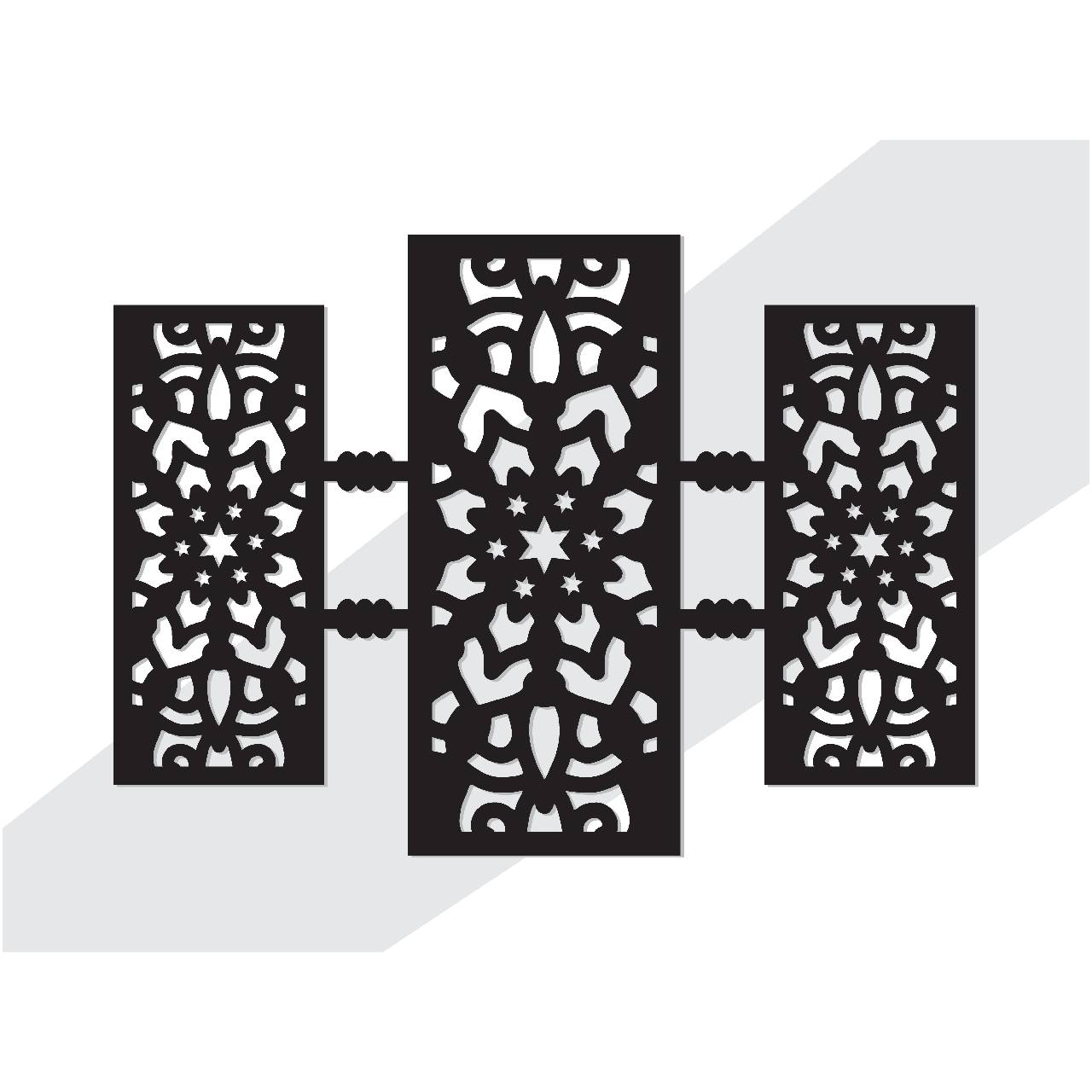 Arabic Style Geometric CNC Panel