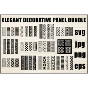 Elegant decorative panel Bundal
