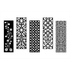 Decorative Vertical Panel Laser Cut Bundle