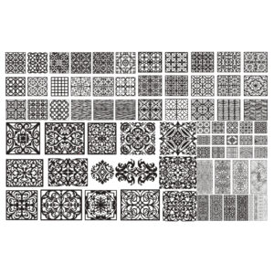 Luxury Laser Cut Tile Pattern Pack