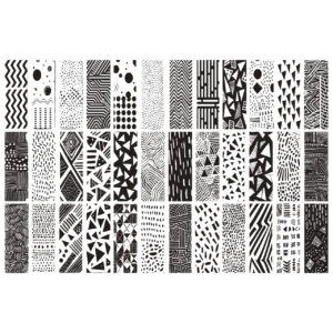Modern Polygon Pattern Laser Panel