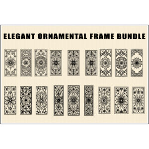 Elegant Ornamental Frame Bundal