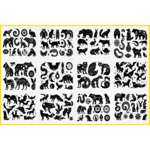 Wildlife Laser Cut Design Collection