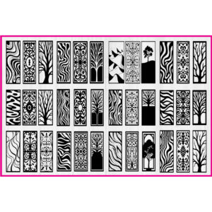 Mixed Style Laser Cut Panel Set