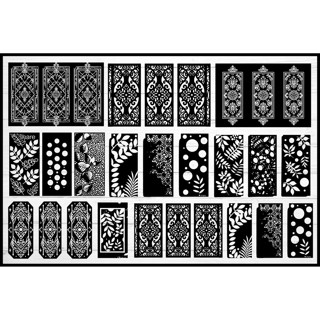 Mega Laser Cut Pattern Bundle