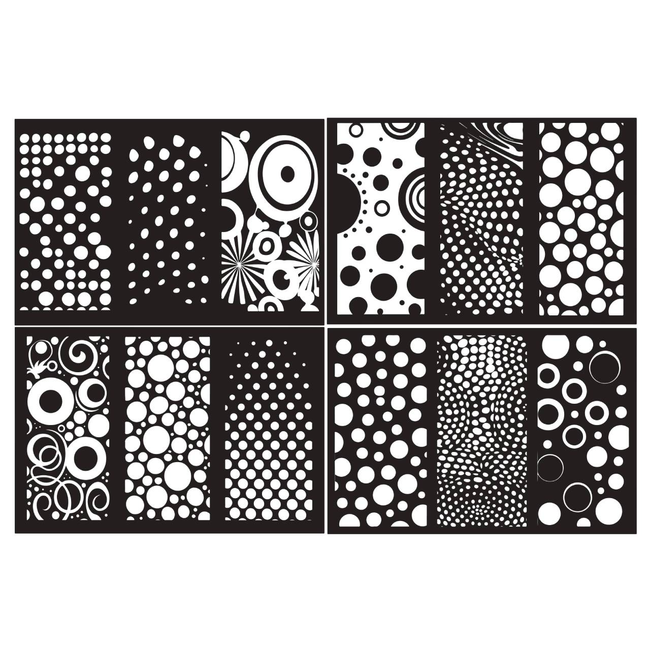 Modern Circle Pattern CNC Bundle