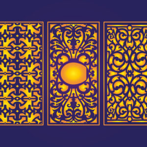 Cnc laser cutting _die_cut_floral_islamic_design_8