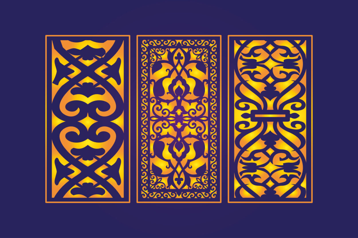 Cnc laser cutting _die_cut_floral_islamic_design_10