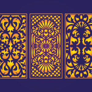 Cnc laser cutting _die_cut_floral_islamic_design_11
