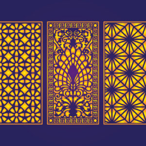 Cnc laser cutting _die_cut_floral_islamic_design_12