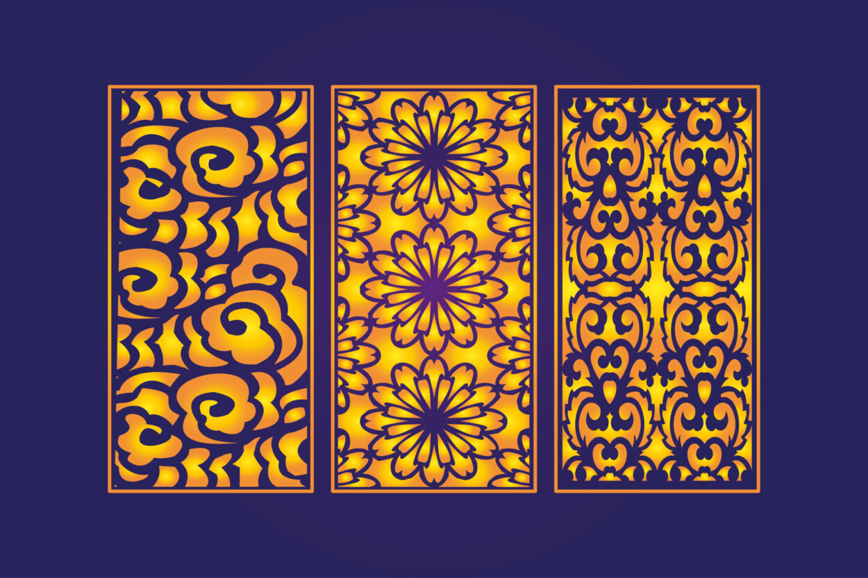 Cnc laser cutting _die_cut_floral_islamic_design_13