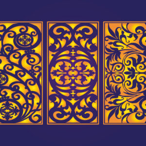 Cnc laser cutting _die_cut_floral_islamic_design_14