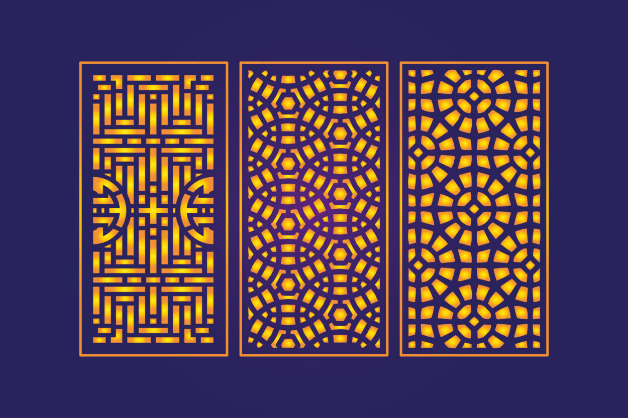 Cnc laser cutting _floral_islamic_seamles_design_16