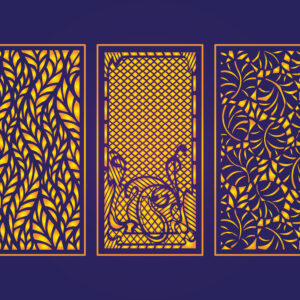Cnc laser cutting _floral_islamic_seamles_design_14