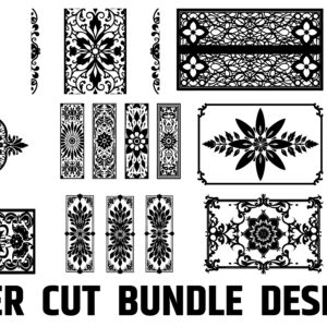 Cnc laser cutting __Jali_ Wall design_4