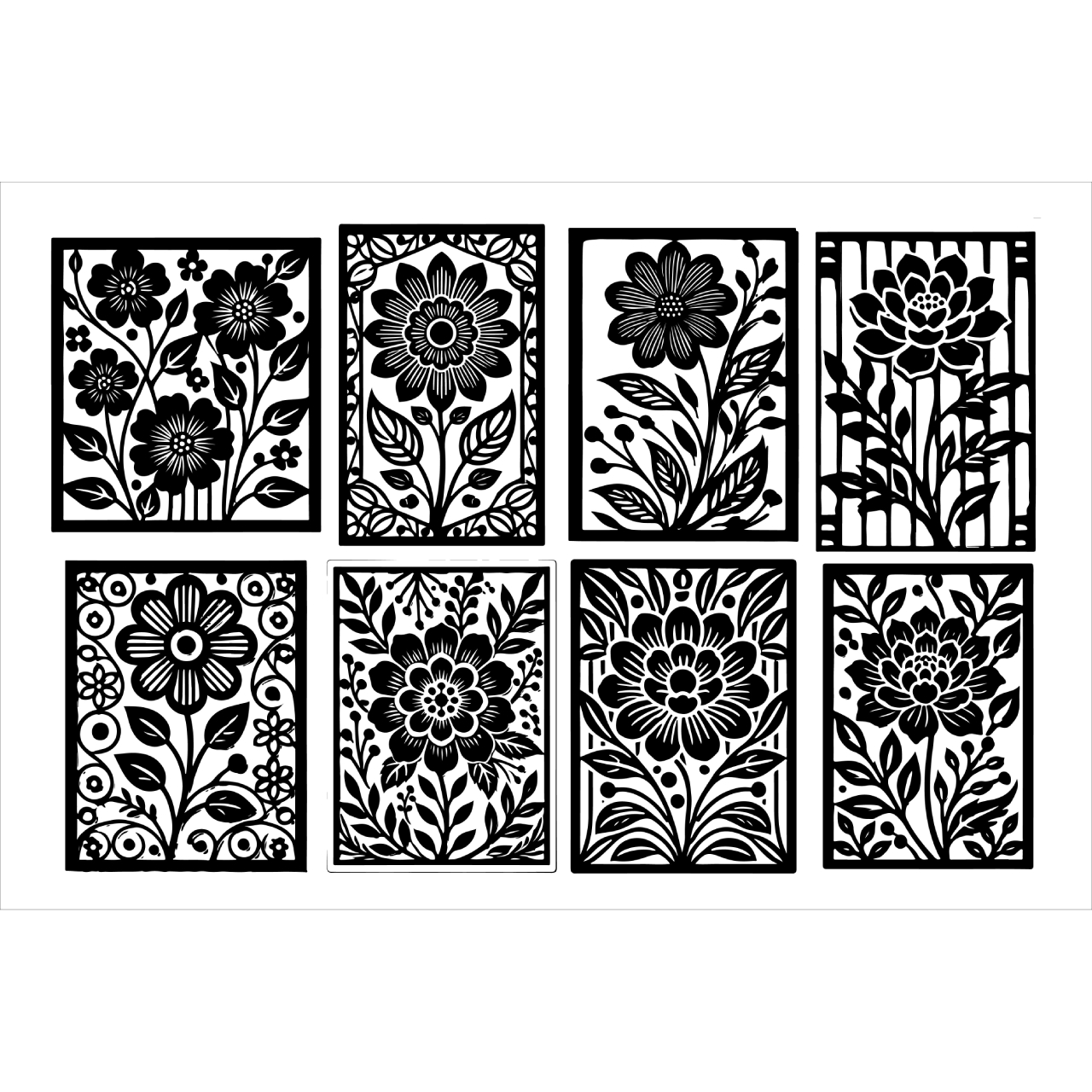 Folk-art inspired patterns