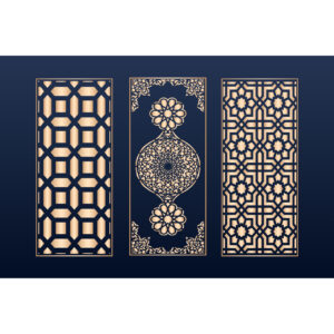 Architectural Luxury Geometric Panel