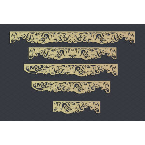 Border panel CNC cut design