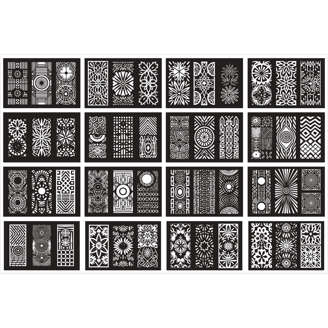 Modern Decorative Jali Panel Collection