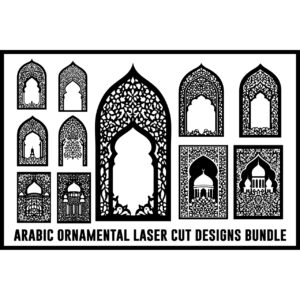 Arabic Arch & Islamic Laser Cut