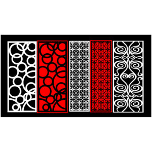 Moroccan & Scroll Laser Cut
