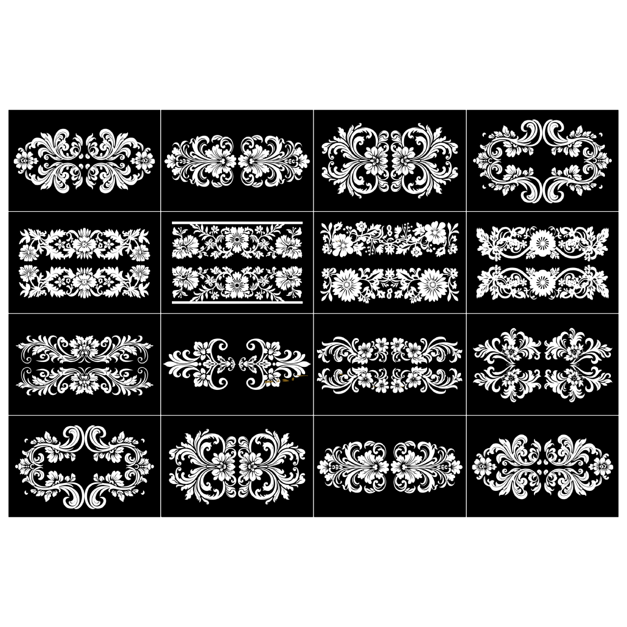 Antique floral Set