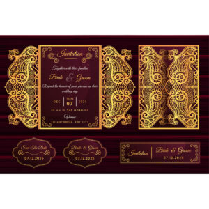 Ornate invitation design