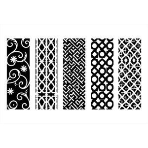 Metal screen panel